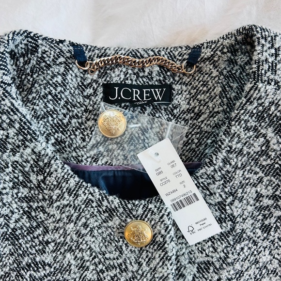 J.Crew Isabelle Lady Jacket in Italian Flecked Herringbone - Picture 5 of 7